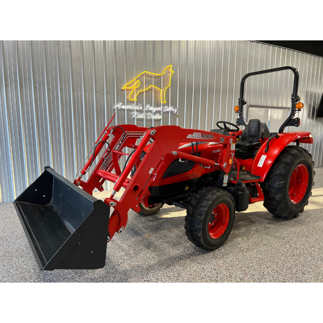 Build Package KIOTI NX6010 HST with Factory Loader Larry Stovesand