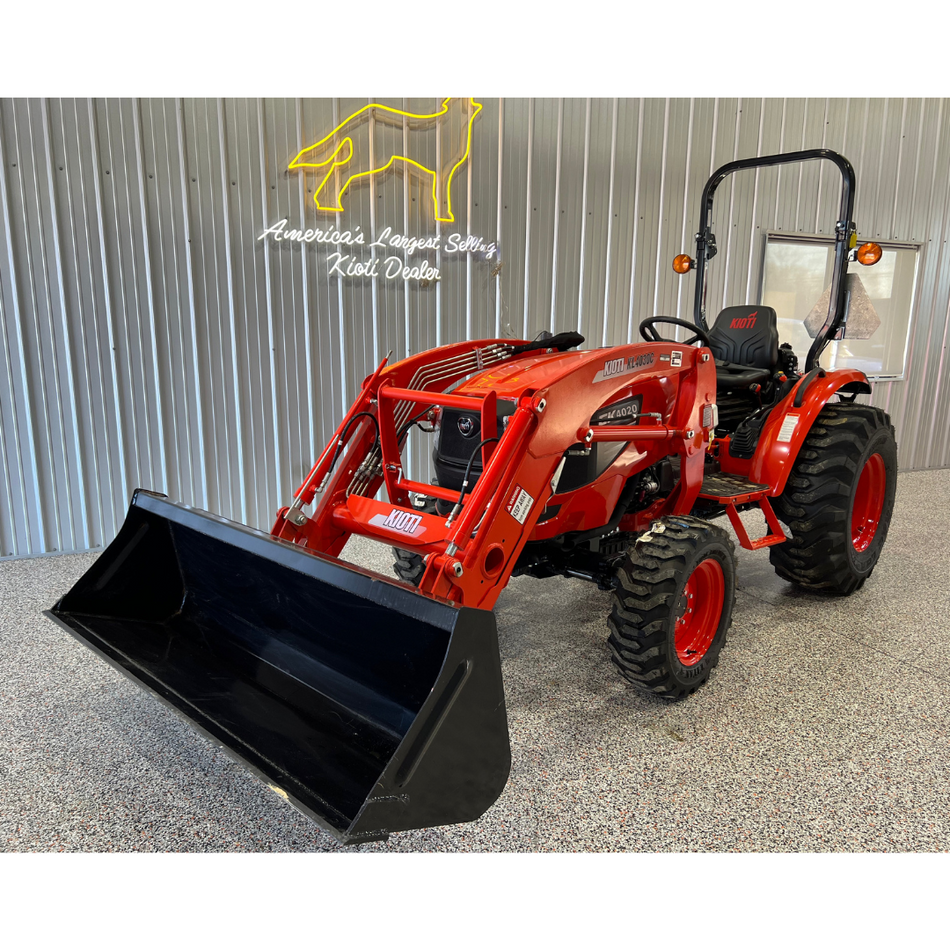 KIOTI CK4020 HST with Factory Loader