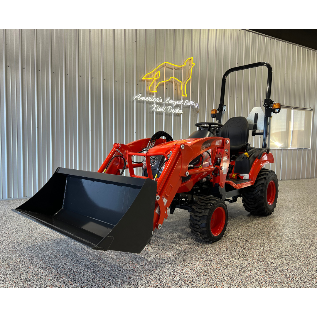 KIOTI CS2220 HST with Factory Loader Larry Stovesand Equipment