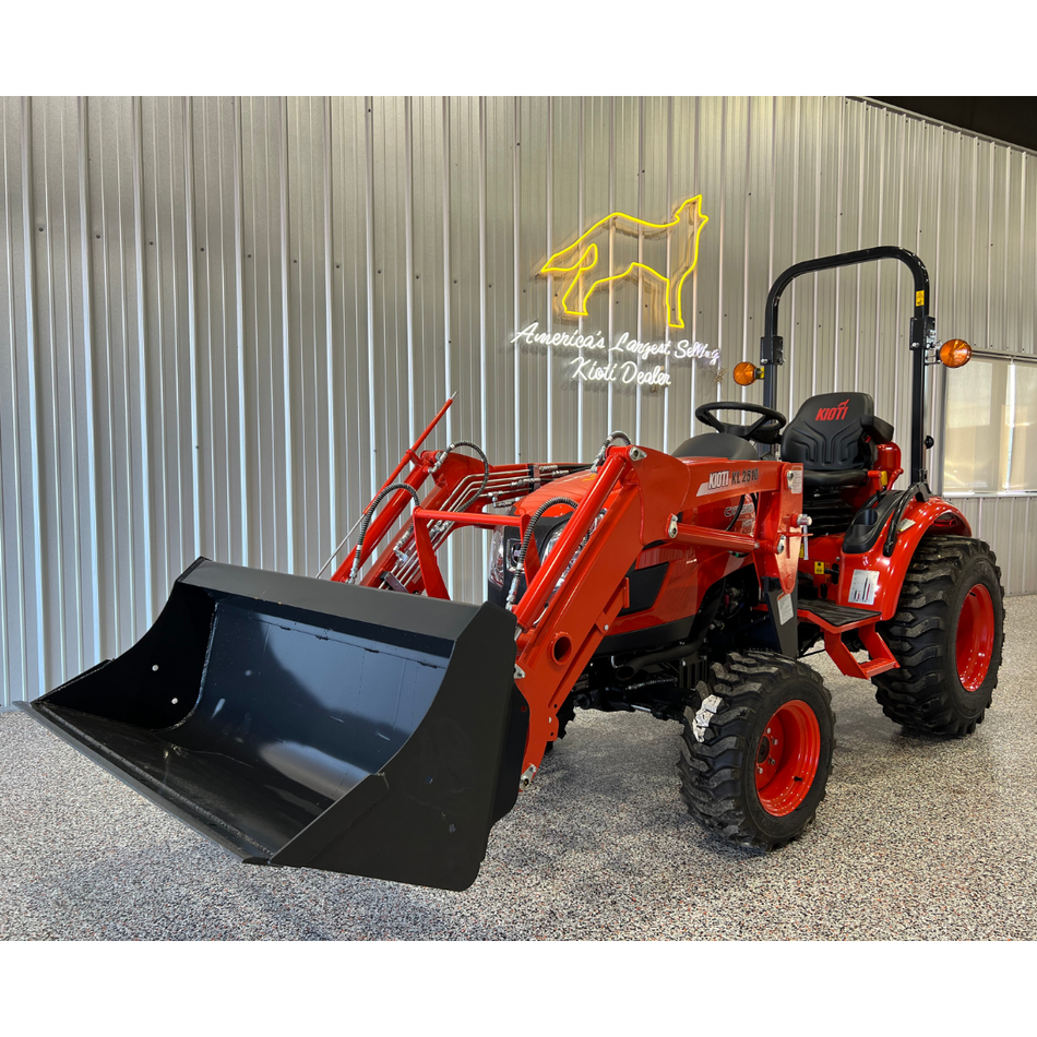 KIOTI CX2510 HST with Factory Loader