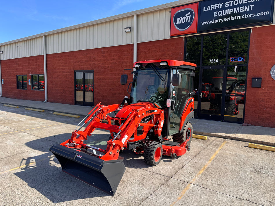 USED 2025 KIOTI CS2530HC W/ MIDMOUNT MOWER $22,900