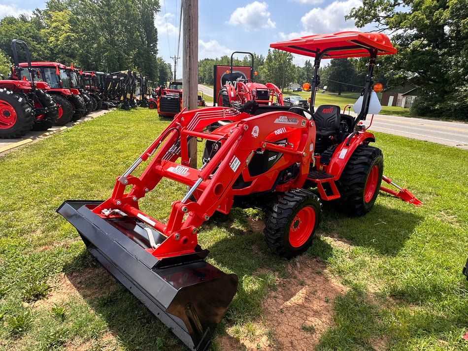 KIOTI CK2620H W/ KB2475 BACKHOE- $30,900