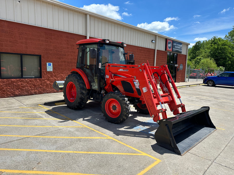 USED 2023 KIOTI RX6620PC POWERSHUTTLE CAB W/ TILLER & FLAIL MOWER-T4061NA