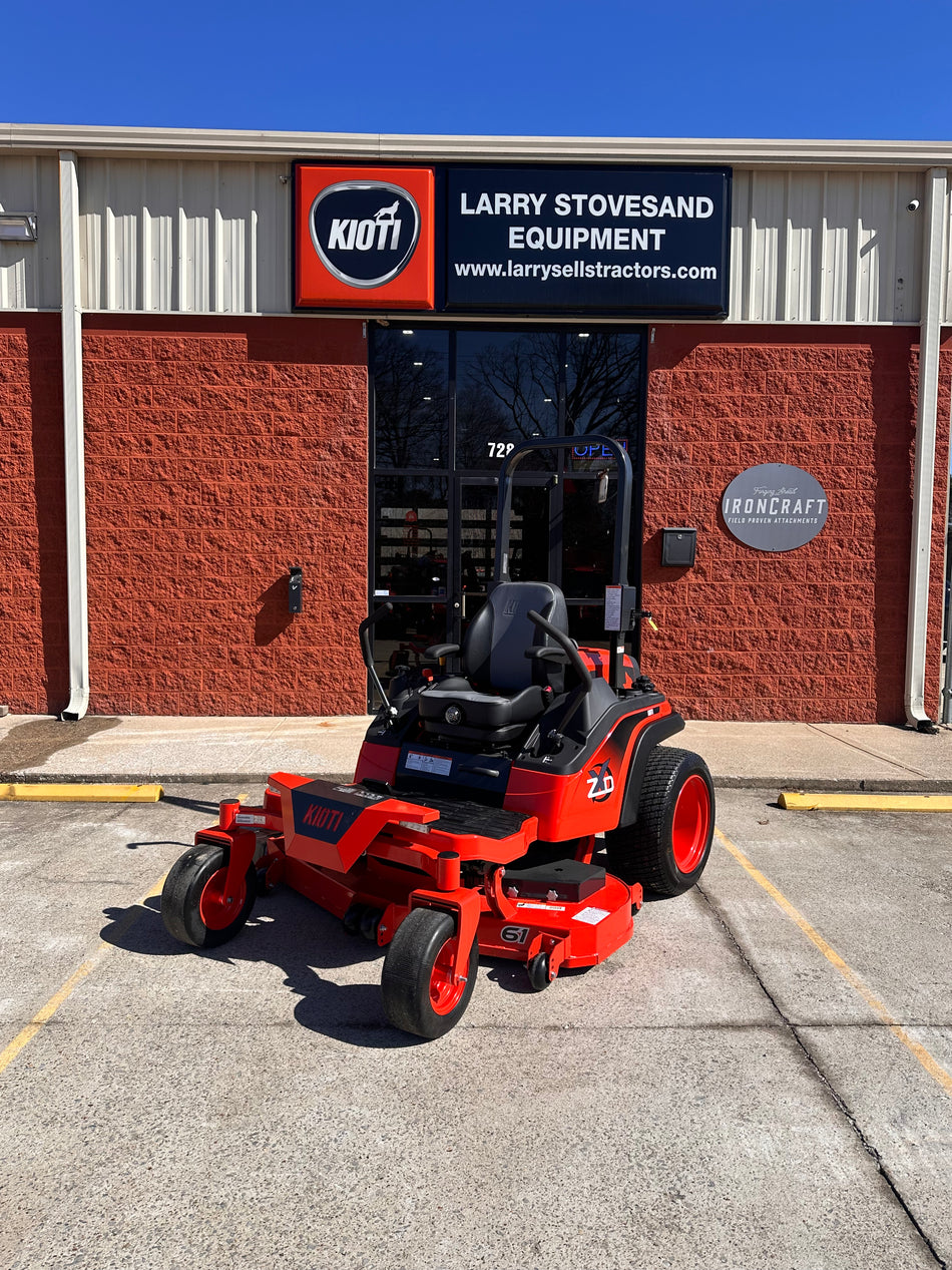 KIOTI ZXD61 61" ZERO-TURN DIESEL MOWER- $15,499