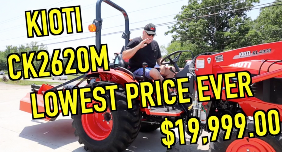 KIOTI CK2620M - Lowest Price Ever